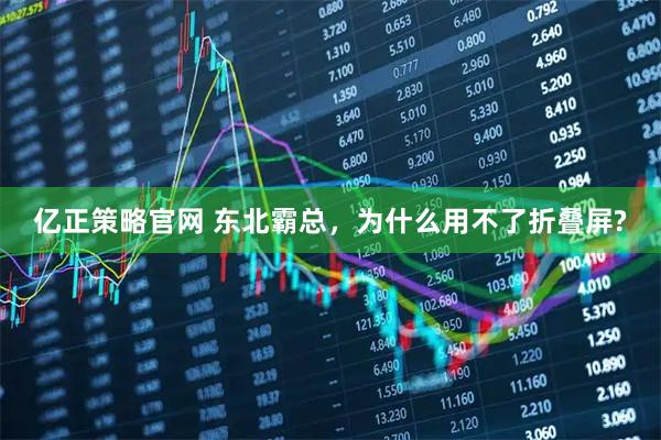 亿正策略官网 东北霸总，为什么用不了折叠屏?